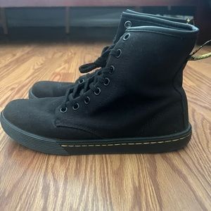 Dr Martens Cairo Canvas Lace Up Boots Women’s 8